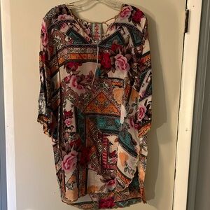 Johnny Was Charlotte Rose Blouse 💛brand new with tags💛 size large